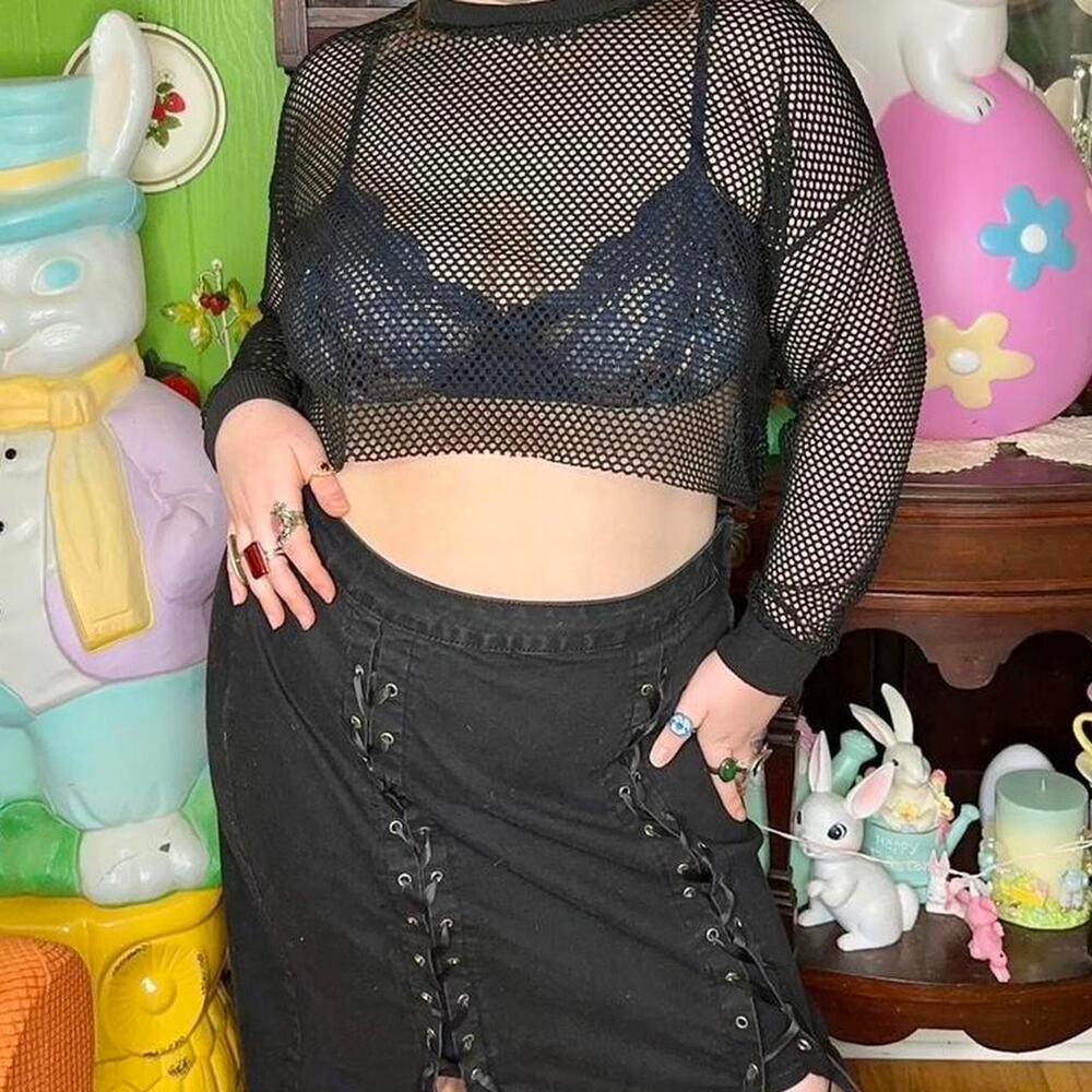 Vintage y2k objex black goth